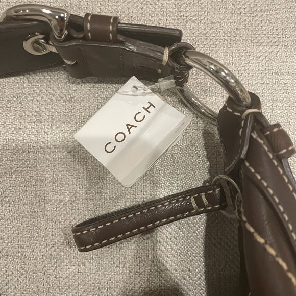 COACH brown leather hobo bag - Picture 6 of 7